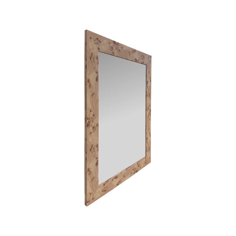 Burled Vanity Mirror. Picture 4