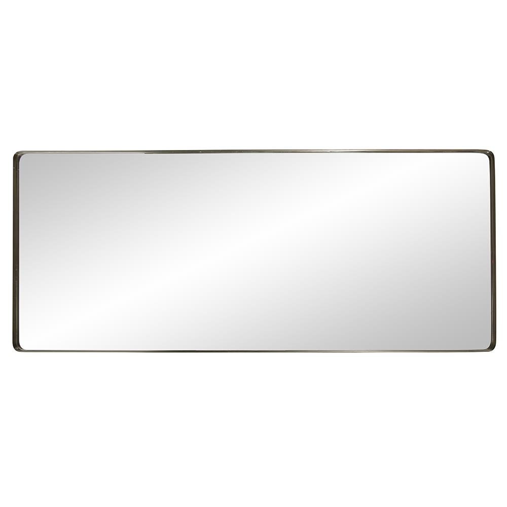 Steele Brass Oversize Mirror. Picture 4