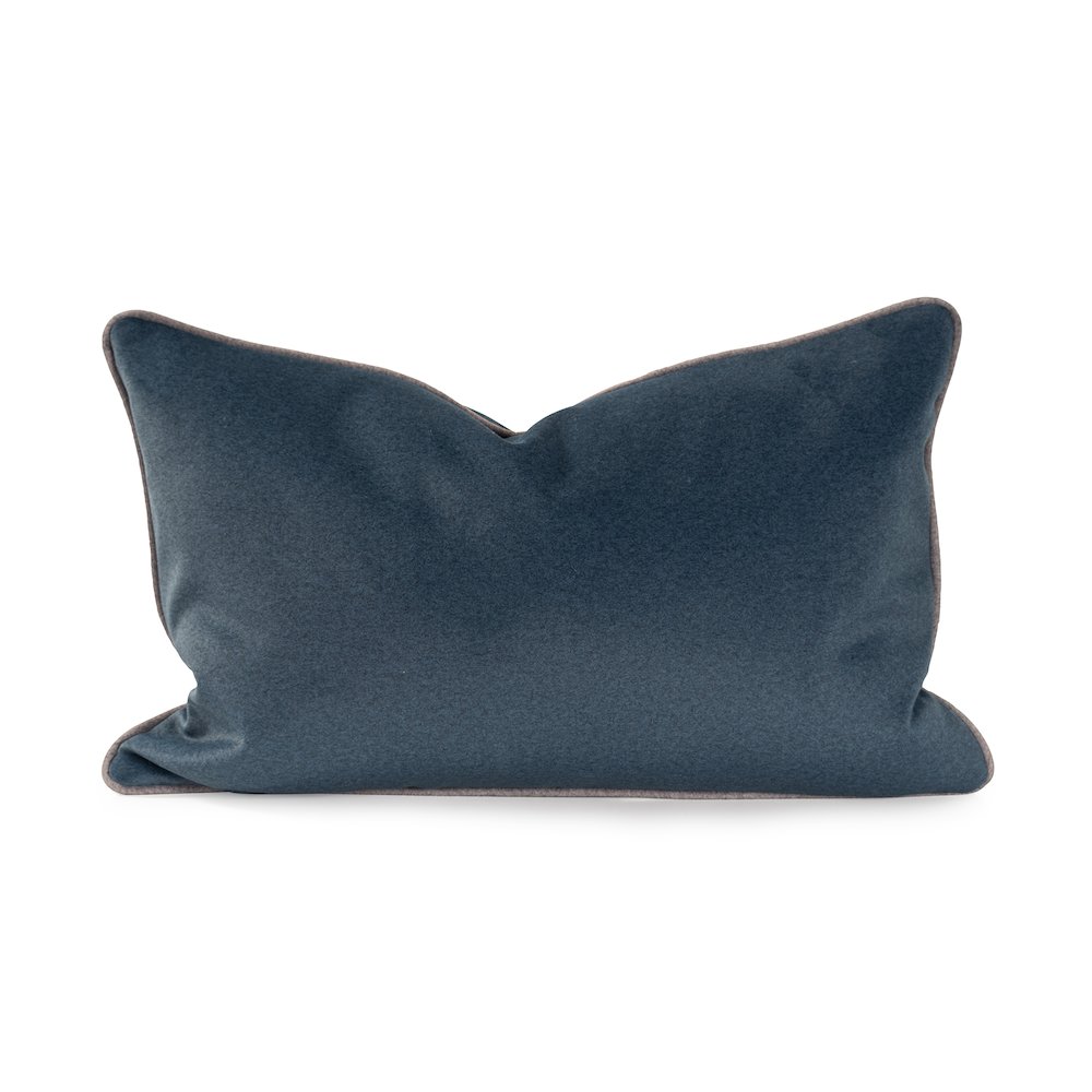 Qiviut Blue 14x22 Poly Filled Pillow. Picture 1