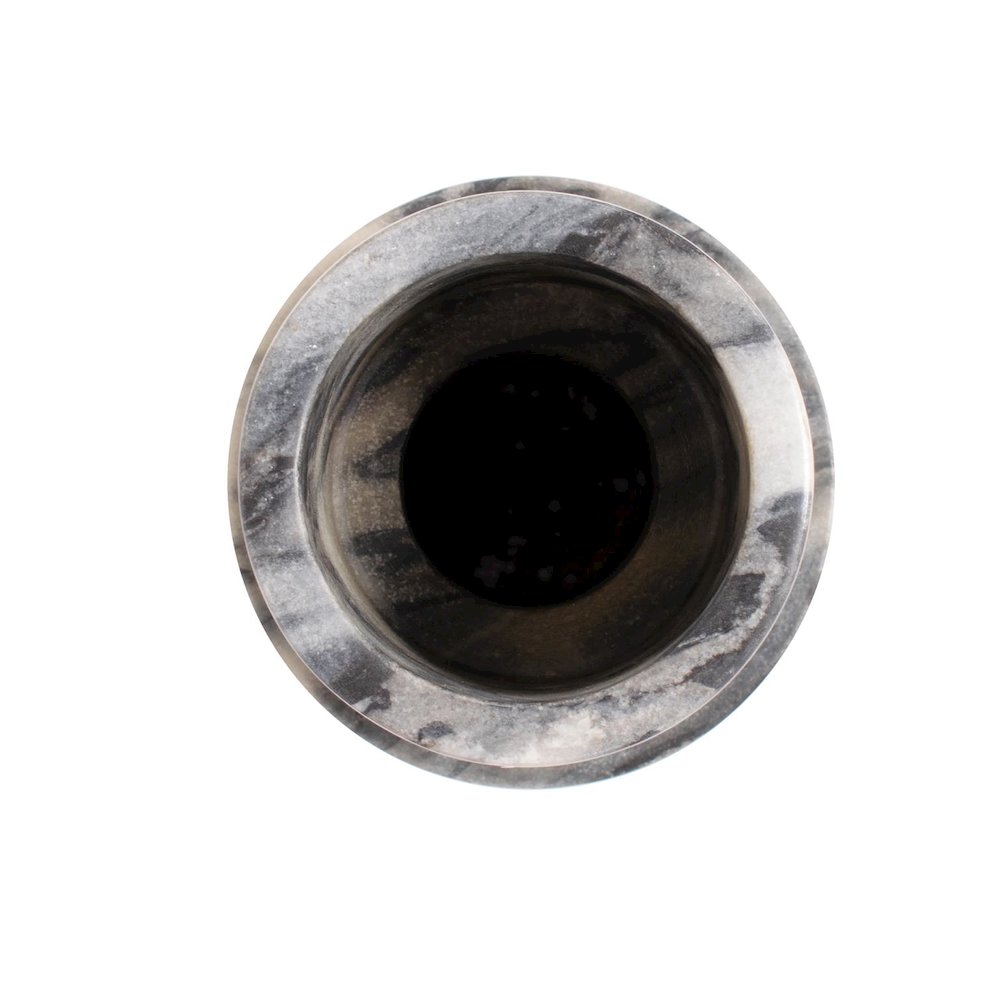 Modern Clarinda Marble Candle Holder- Tall. Picture 3