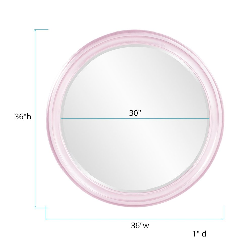 George Mirror - Glossy Lilac. Picture 5