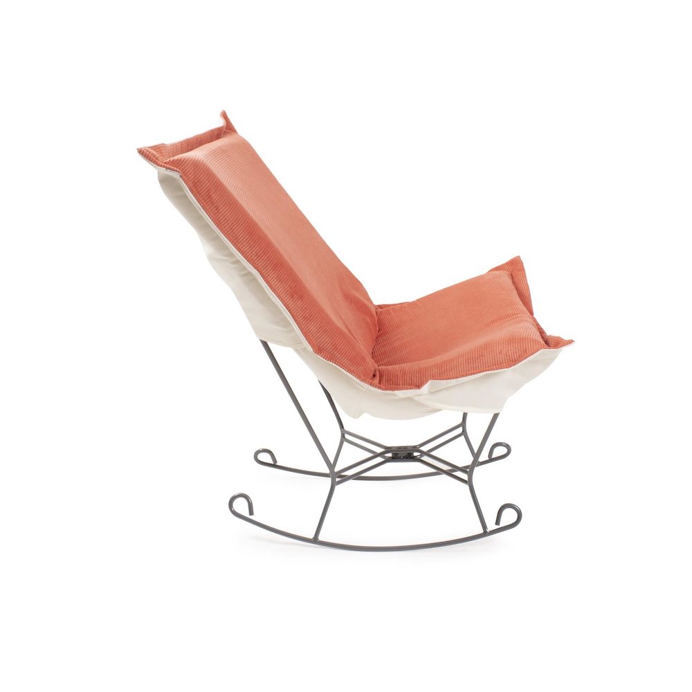 Puff Rocker Ottoman  Pana Terra/Natural. Picture 3