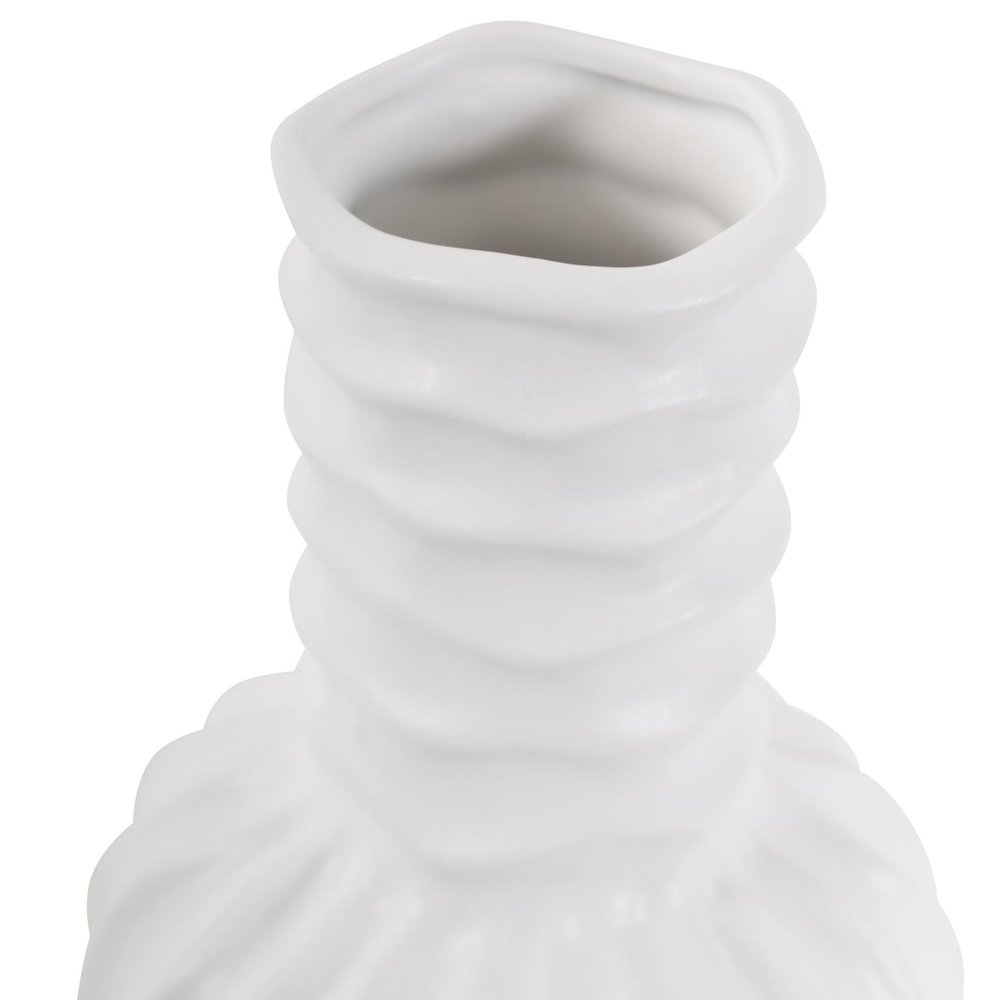 Herring Bulbous Abstract Vase- Medium. Picture 4