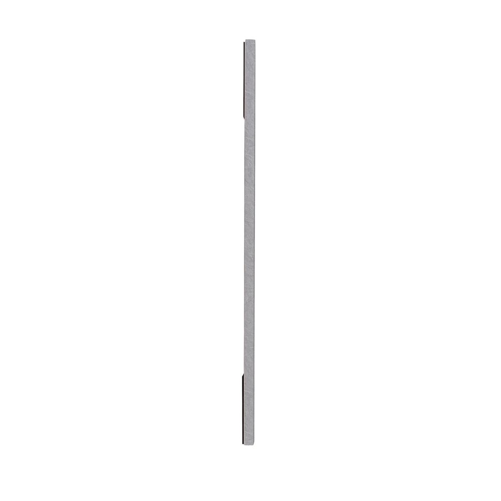Stucco Vanity Mirror - Gray. Picture 5