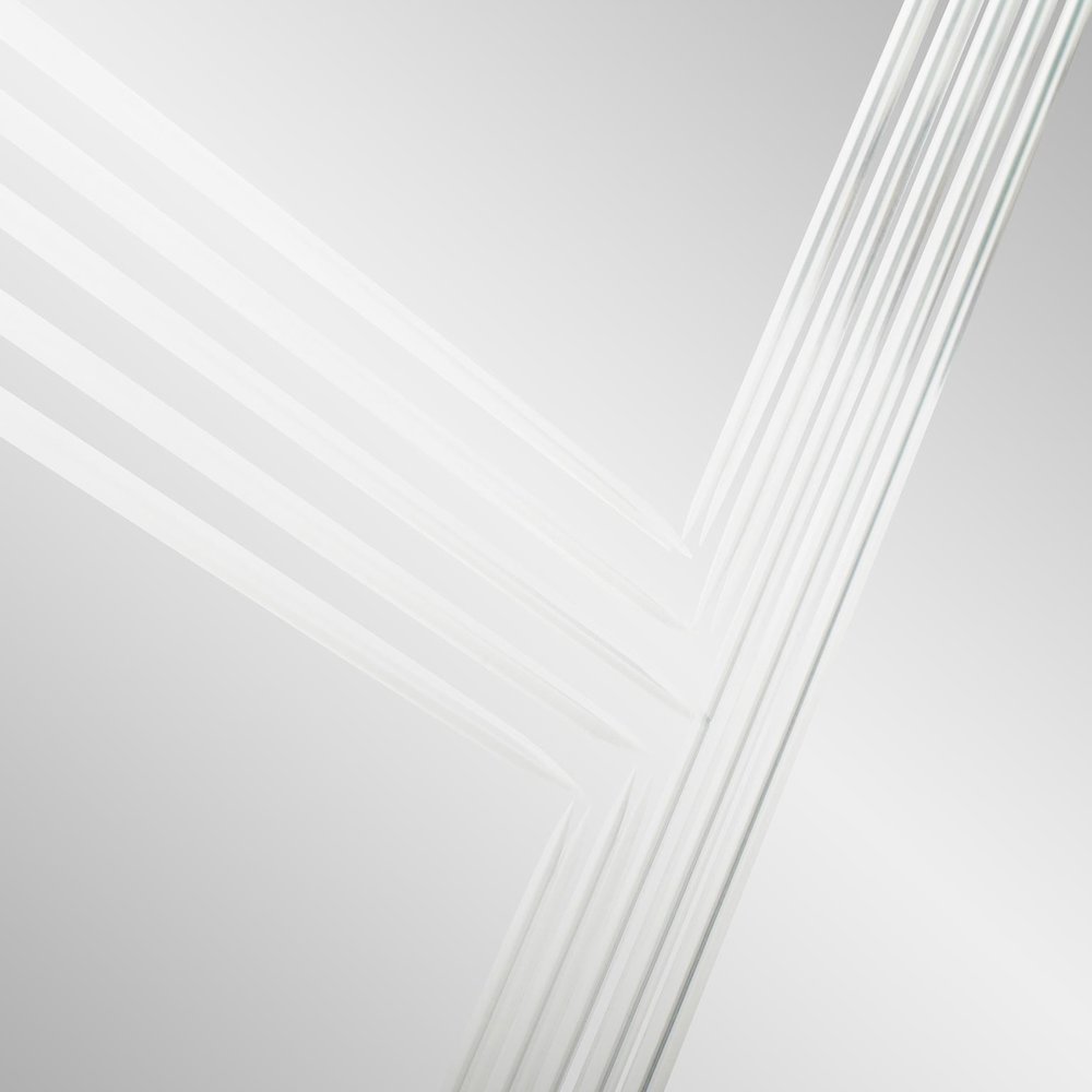 Adoree V Grooved Square Mirror. Picture 6