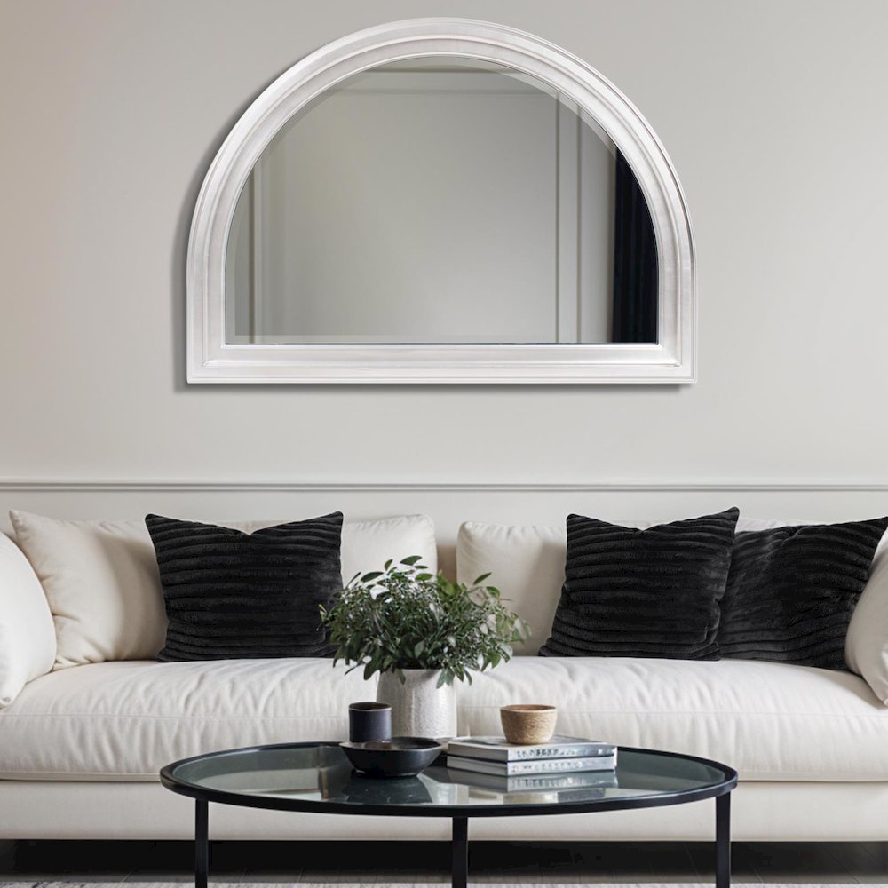 George Arched Mirror Silver. Picture 9