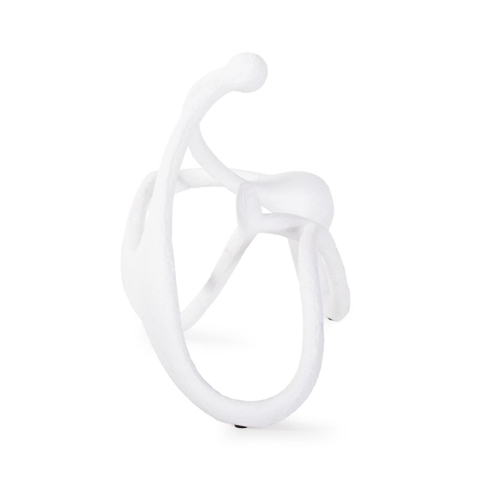 Endro Abstract Sculpture in White. Picture 2