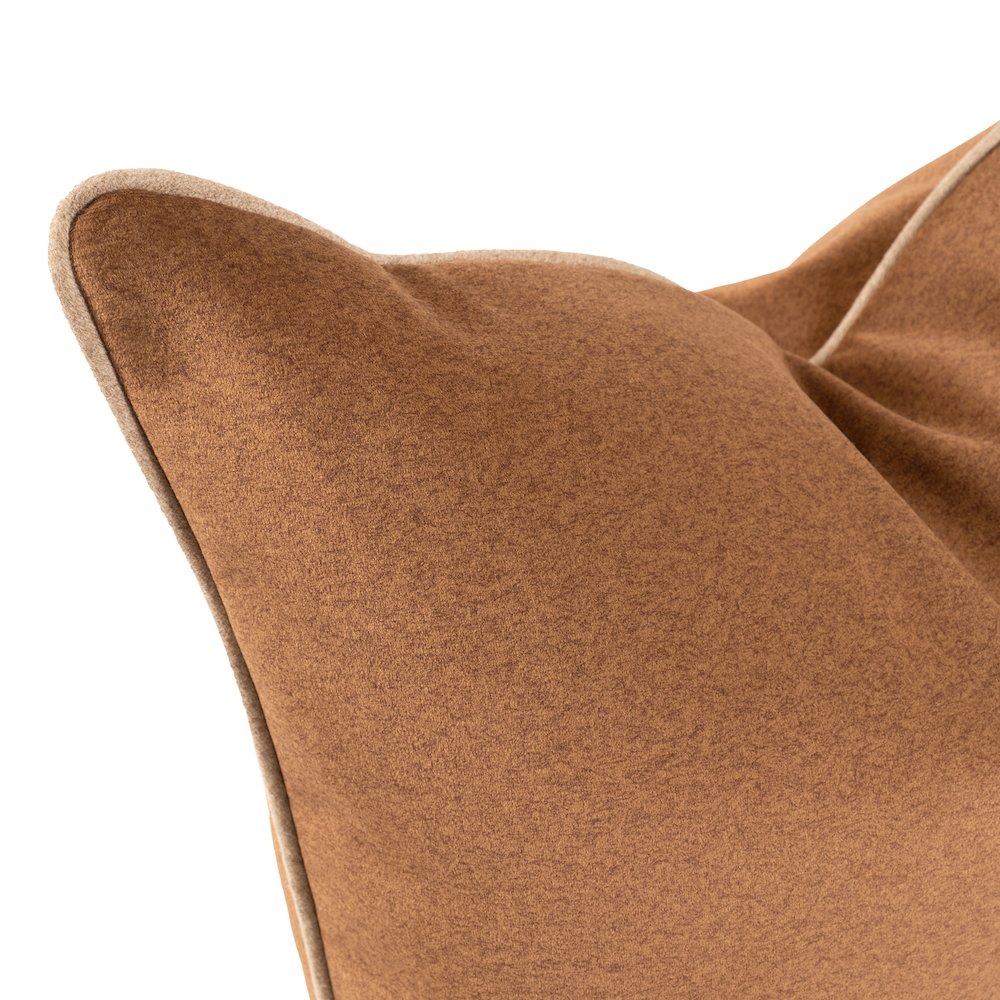Qiviut Brown 24x24 Poly Filled Pillow. Picture 2