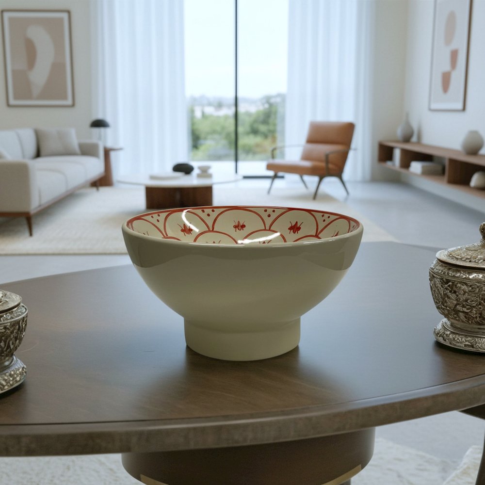 Atom Flower Bowl -Large. Picture 9