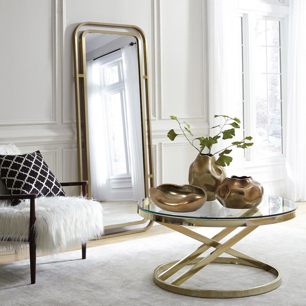 Matte Bronze Abstract Ceramic Bowl. Picture 3