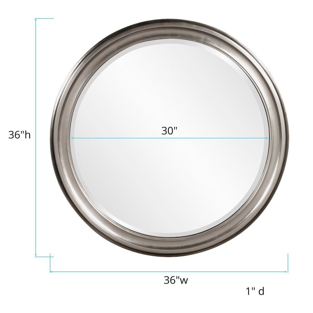 George Mirror - Glossy Nickel. Picture 5