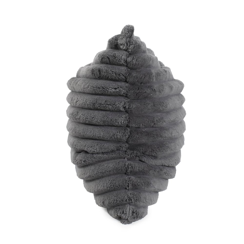 Pillow 20 x 20 Shar Pei Charcoal - Poly Insert. Picture 4
