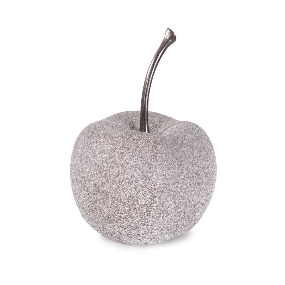 Modern Pomme Sculpture in Polyresin. Picture 8