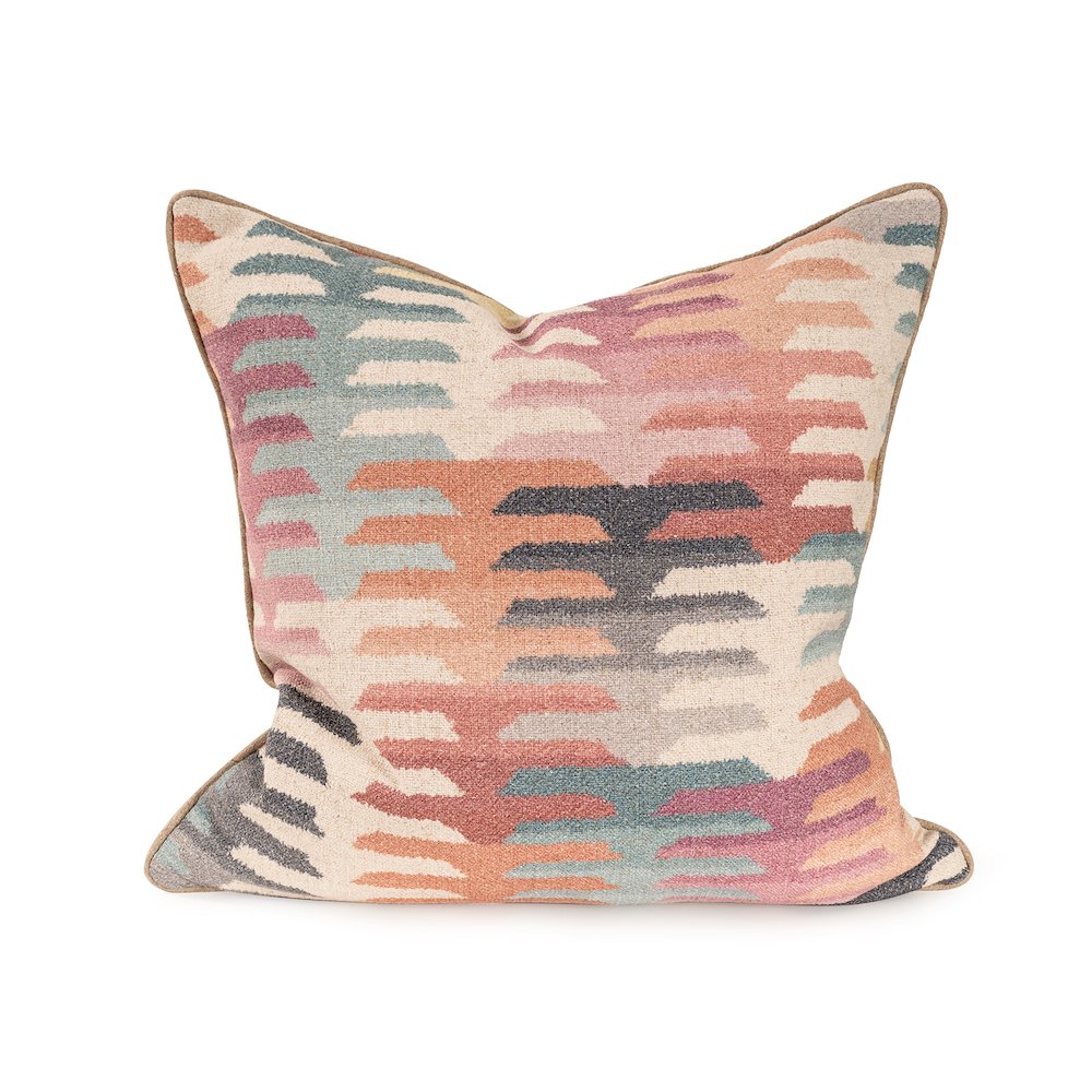 Navajo Multi 20x20 Down Filled Pillow. Picture 1