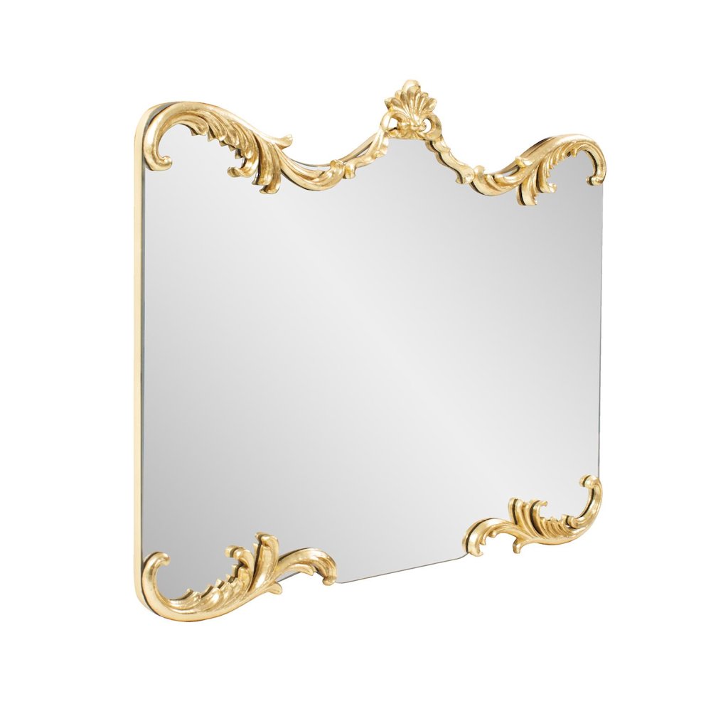 St. James Gold Gilded Mirror. Picture 4
