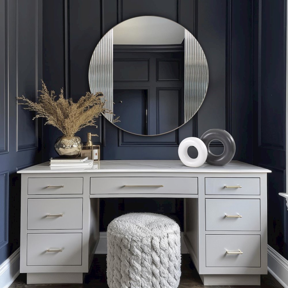 Frosted Wall Mirror. Picture 9
