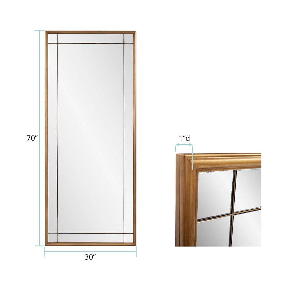 Chiverny French Panel Mirror- Oversized. Picture 8