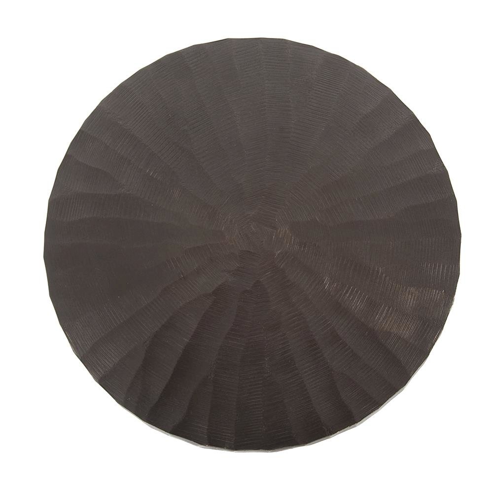 Chiseled Aluminum Graphite Martini Table. Picture 2