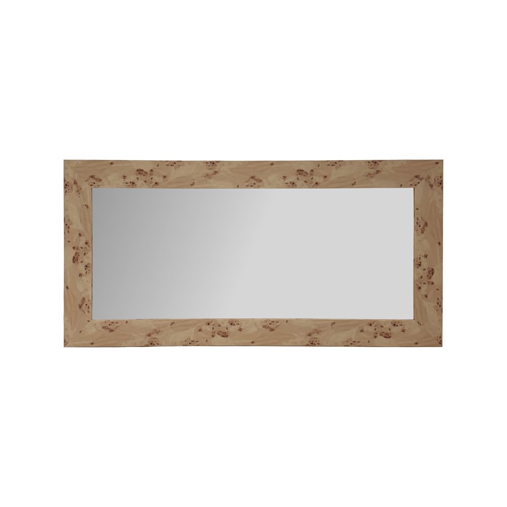 Burled Wall Mirror. Picture 4