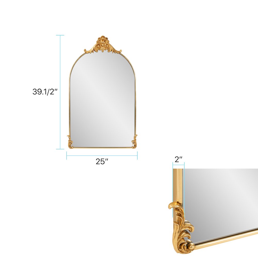 Longhurst Estate Arched Mirror. Picture 9