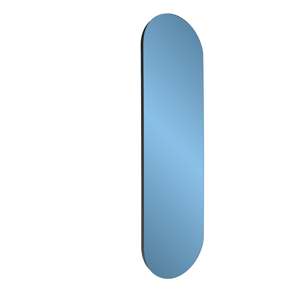 Balducci Oval Sapphire Blue Mirror Long. Picture 4