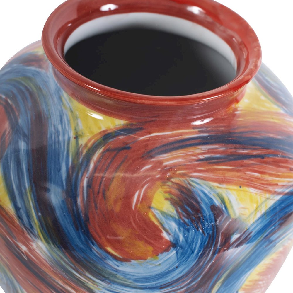 Camille Wide Ceramic Pot. Picture 2