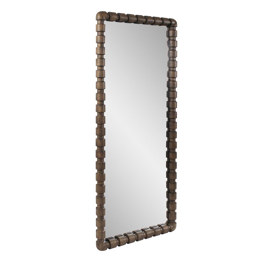 Wooden Bobbin Dressing Mirror. Picture 6