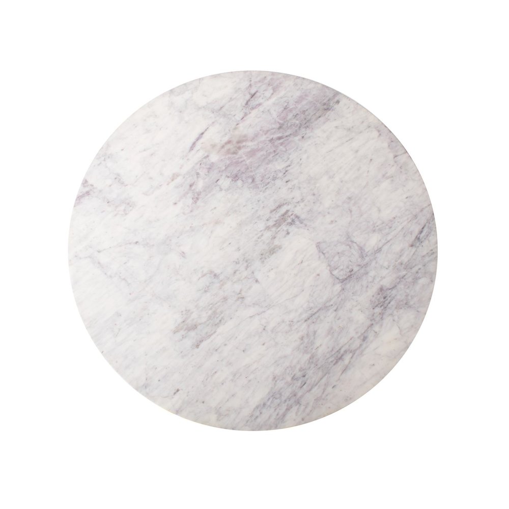 Micca Bistro Table in White Marble. Picture 3