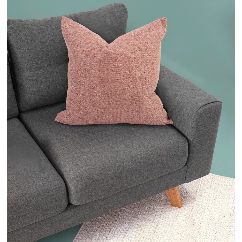 20 x 20 Pillow  Panama Rose  - Down Insert. Picture 7
