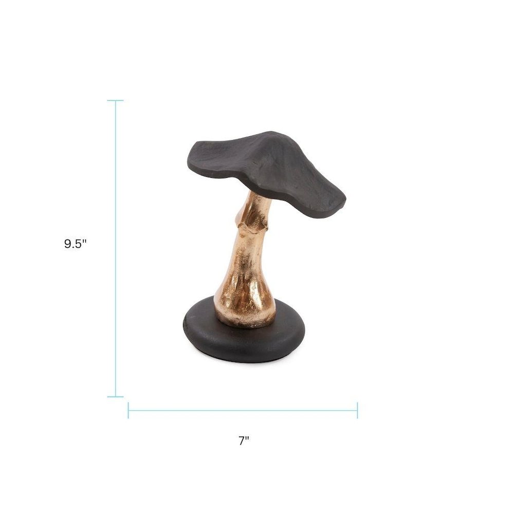 Magical Mushroom Aluminum Sculpture- Small. Picture 7