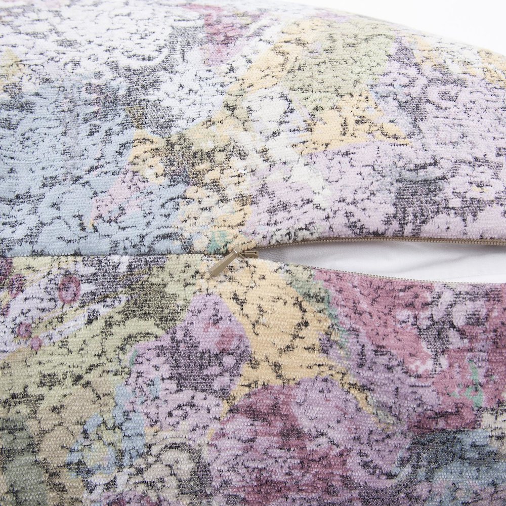 24 x 24 Stanton Blush Pillow  - Down Insert. Picture 5