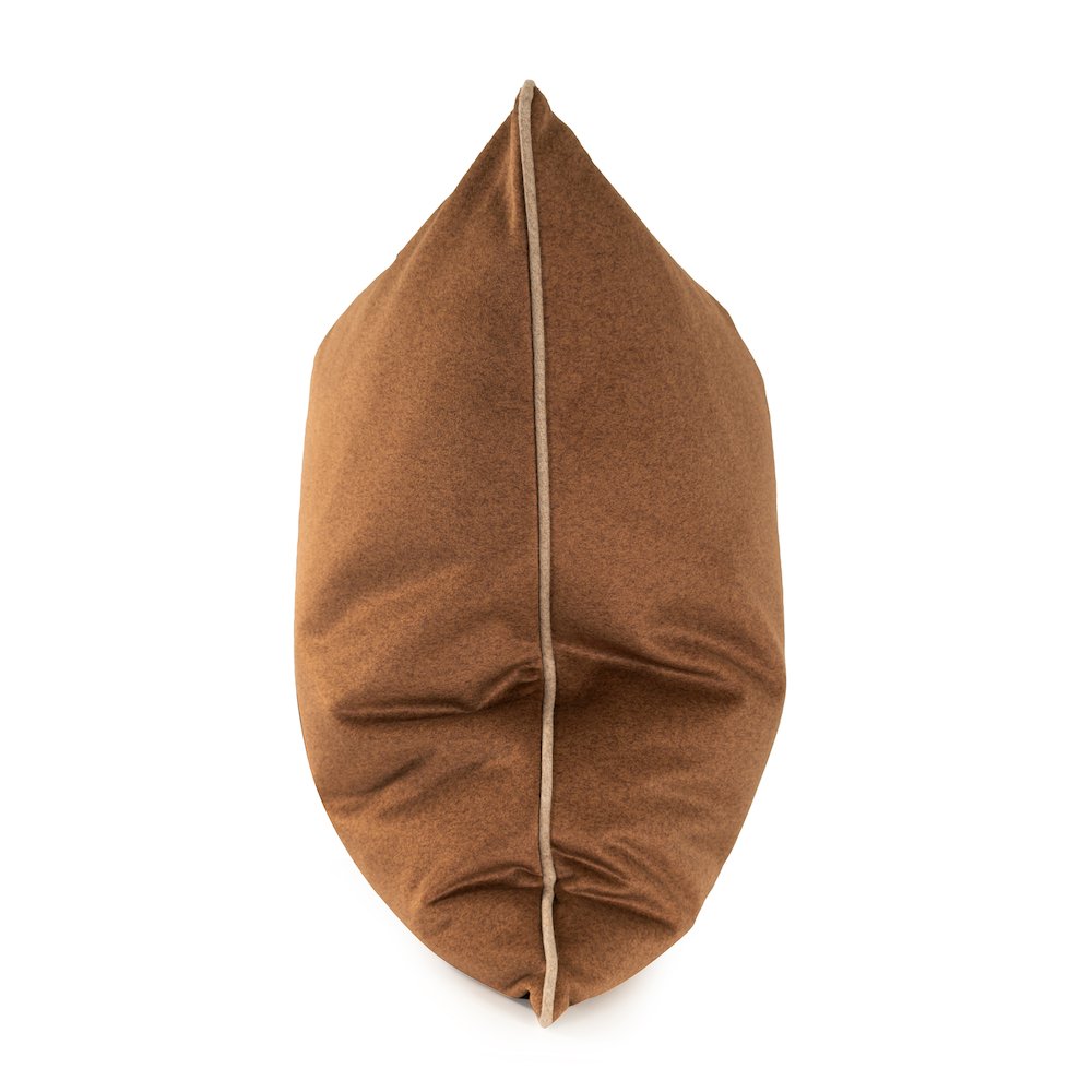 Qiviut Brown 24x24 Poly Filled Pillow. Picture 3