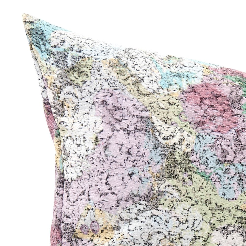Pillow  14 x 22 Stanton Blush Lumbar - Down Insert. Picture 4