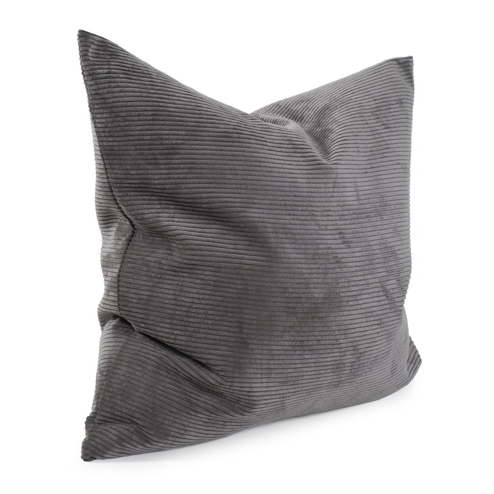 Pillow 24 x 24 Pana Charcoal - Poly Insert. Picture 5