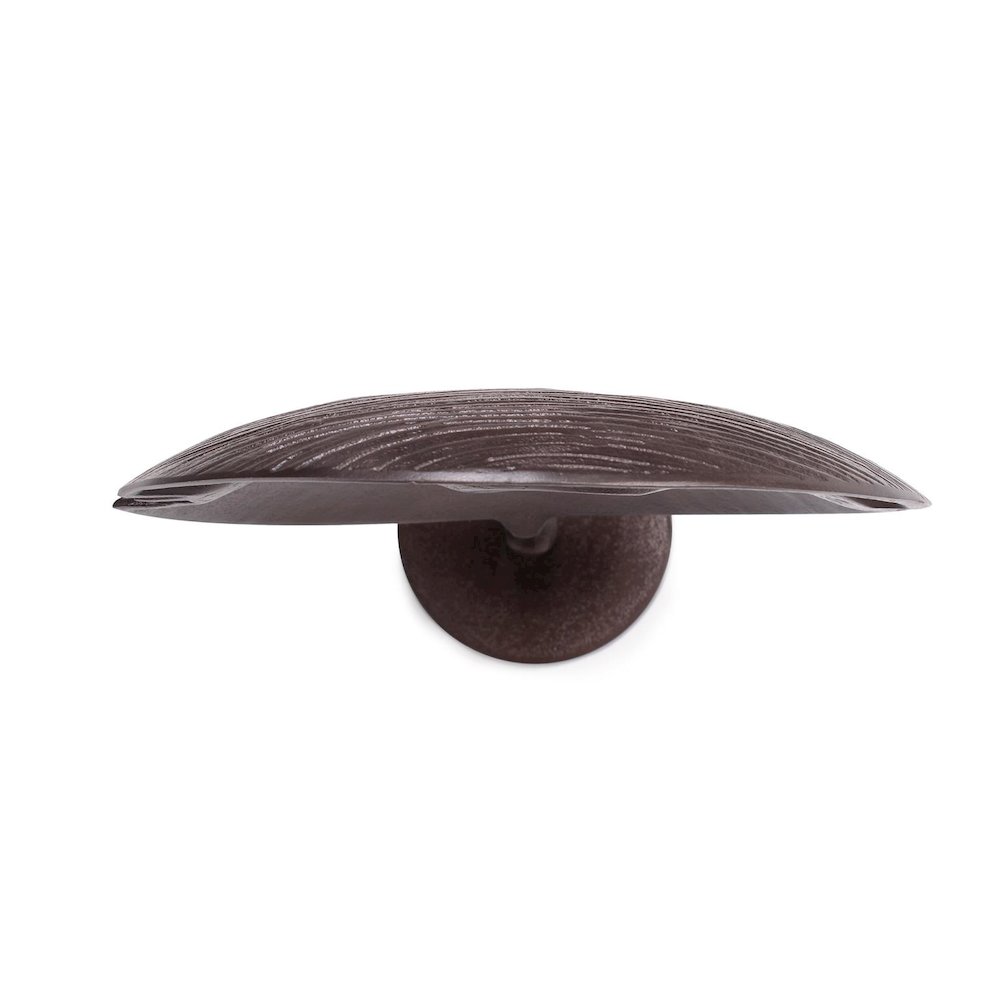 Berken Round Sculpture in a Bronze Finished Cast Aluminum. Picture 7