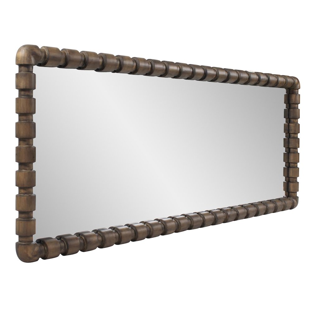 Wooden Bobbin Dressing Mirror. Picture 7