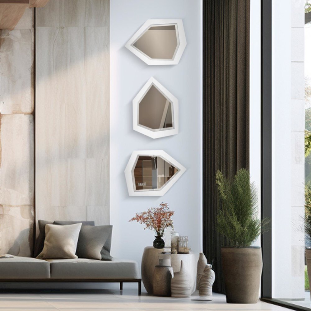 Abrams Mirror - White. Picture 8
