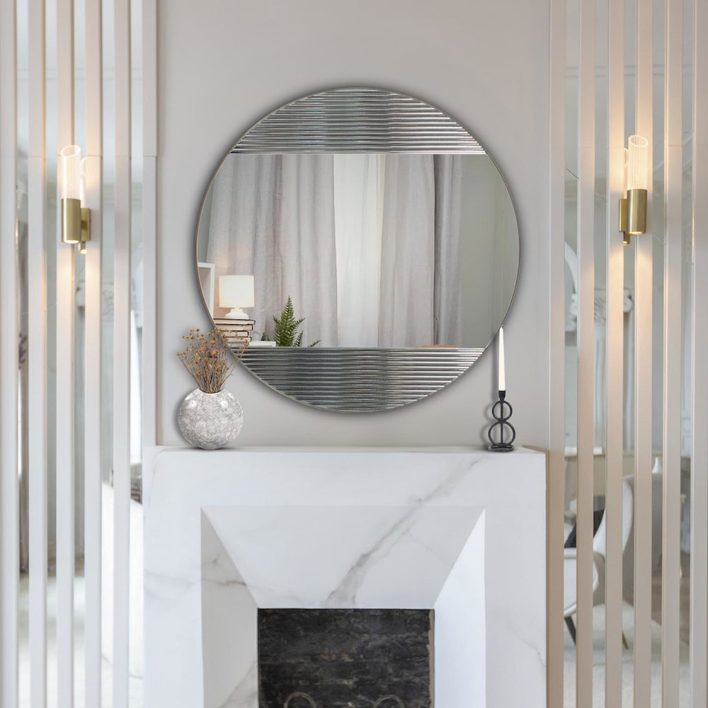 Frosted Wall Mirror. Picture 8