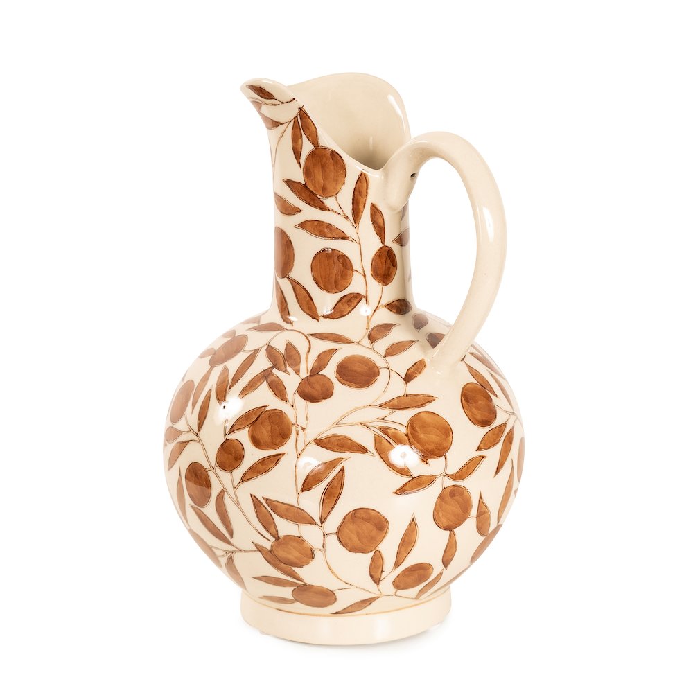 Olivia Water Pitcher Golden Brown. Picture 2