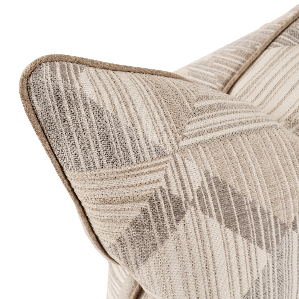Prisma Natural 20x20 Poly Filled Pillow. Picture 2