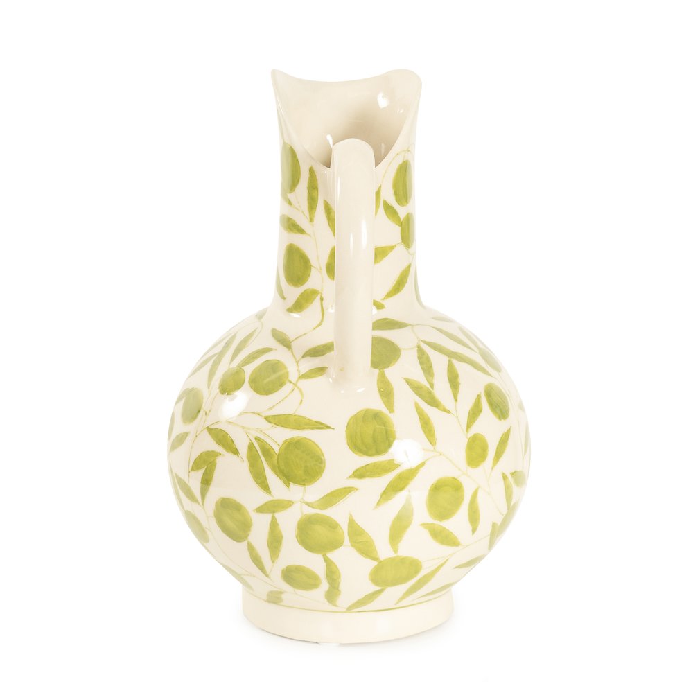 Olivia Water Pitcher Sage Green. Picture 5