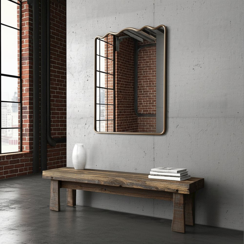 Savoy Ripple Mirror. Picture 9
