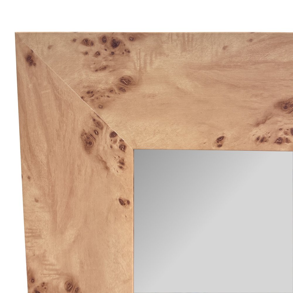 Burled Wall Mirror. Picture 6
