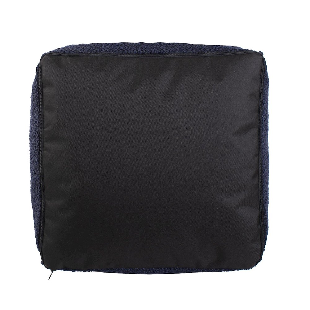 Square Pouf Barbet Royal. Picture 7