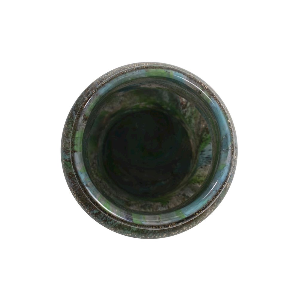 Kabir Glass Vase- Medium. Picture 5