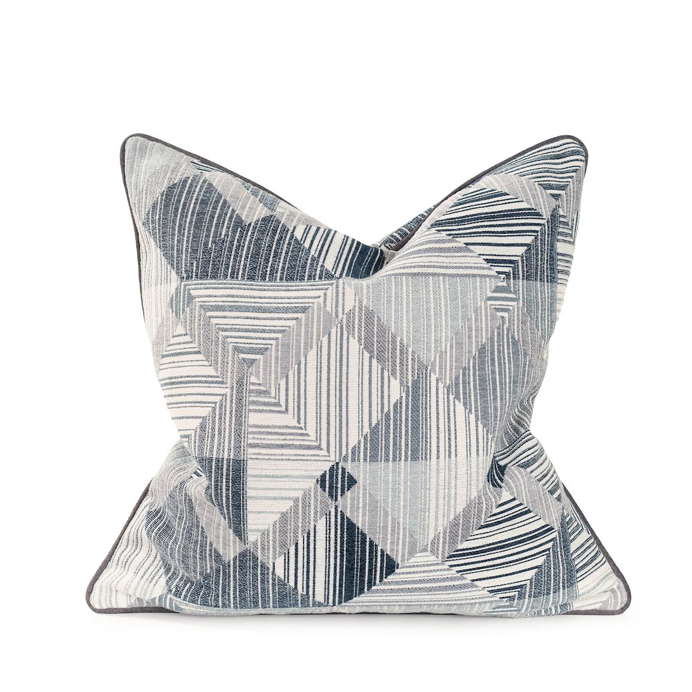 Prisma Navy 24x24 Down Filled Pillow. Picture 1