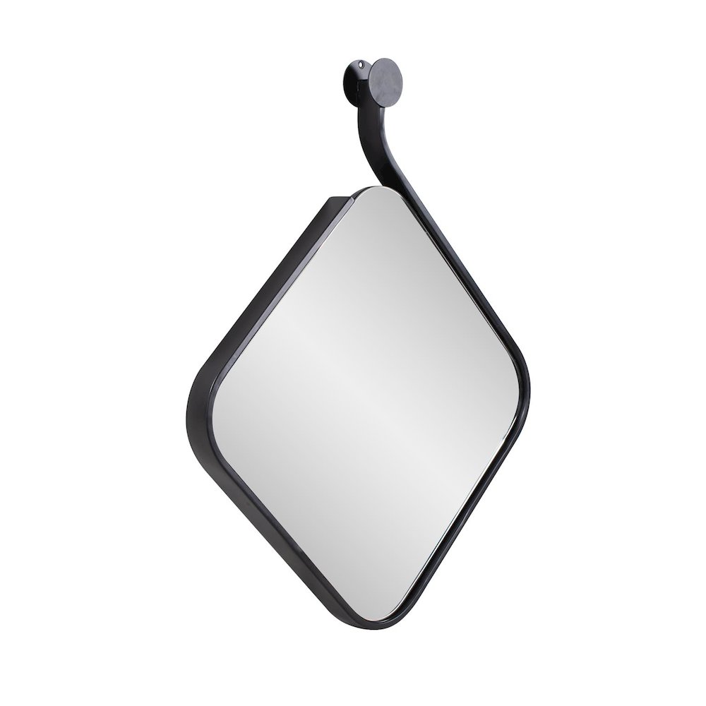 Hudson Squared Metal Mirror. Picture 8
