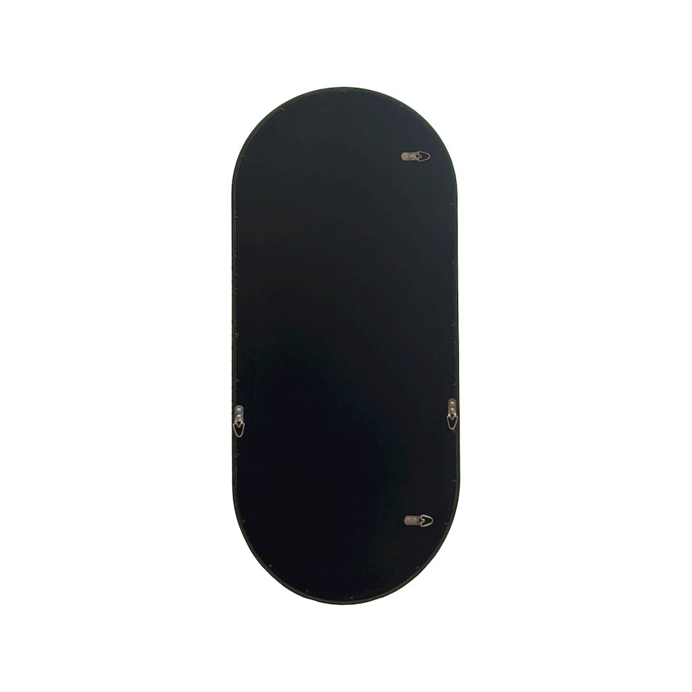 Osman Glossy Wild Green Wall Mirror. Picture 7