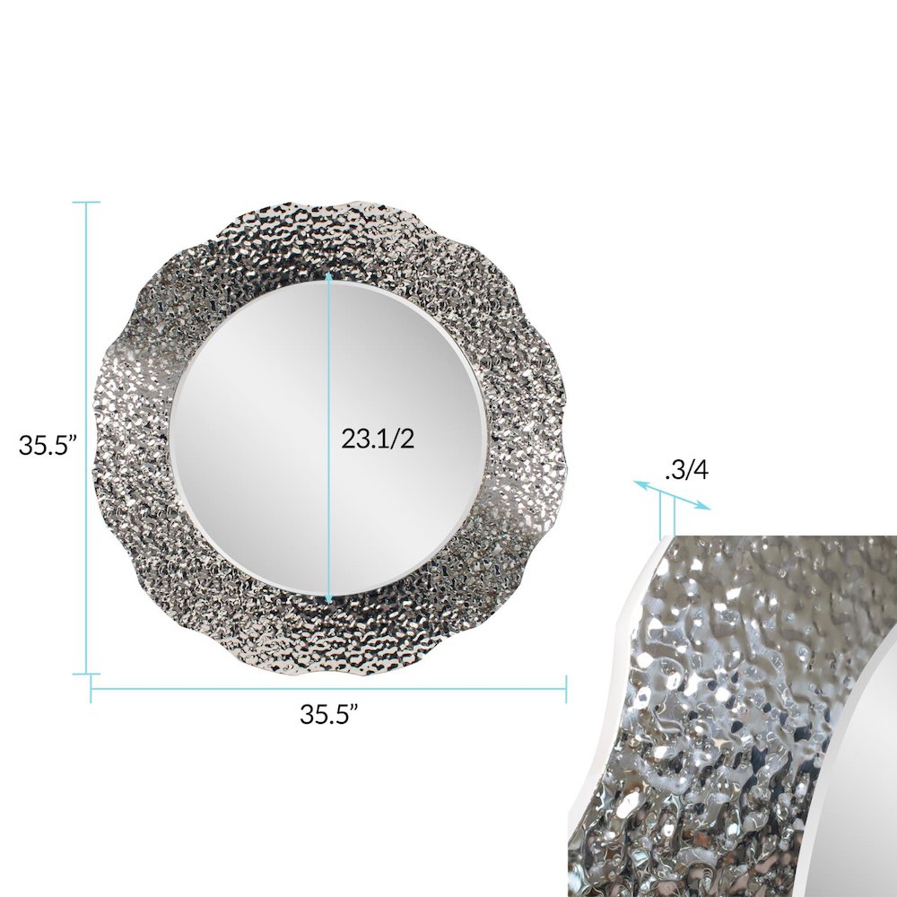 Olmstead Round Mirror. Picture 7