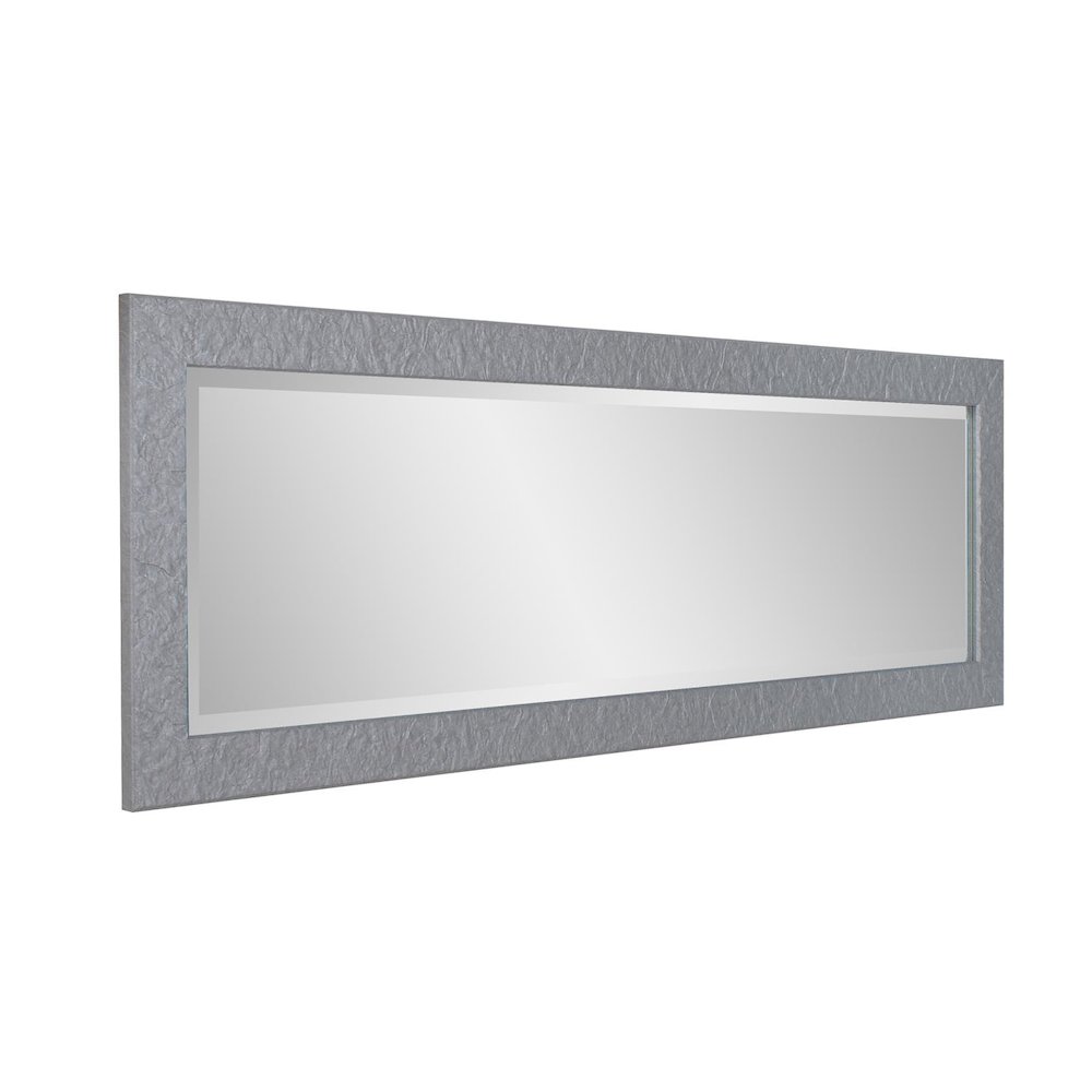 Stucco Dressing Mirror - Gray. Picture 7